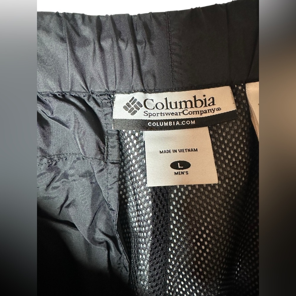 Columbia Men’s Large Black Nylon Waterproof Ski / Hiking Pants - Picture 12 of 12